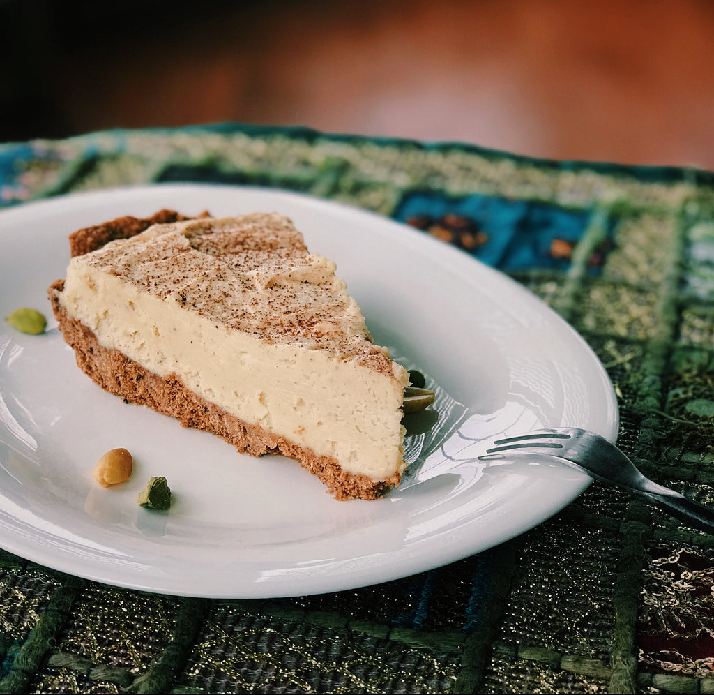 Recipe: OmMade Chai Nirvana Peanut Butter Pie