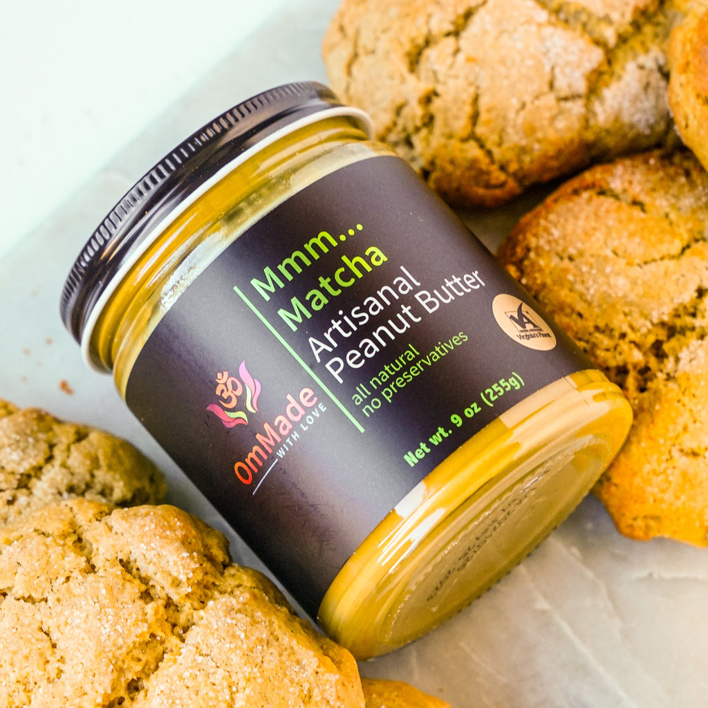 Mmm…Matcha Peanut Butter Scones