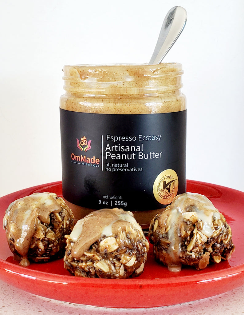 Recipe: No-Bake OmMade Espresso Peanut Butter Bites